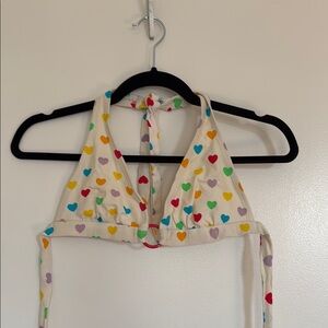 Colorful Heart Vintage Bikini